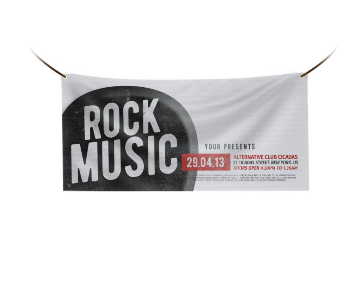 13oz Matte Vinyl Banners (1-Sided)