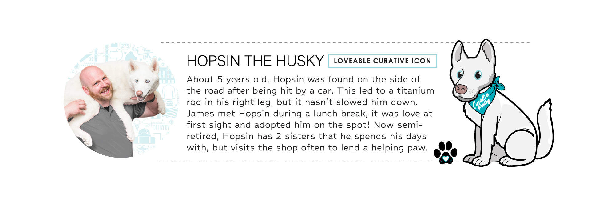 Hopsin the Husky Bio