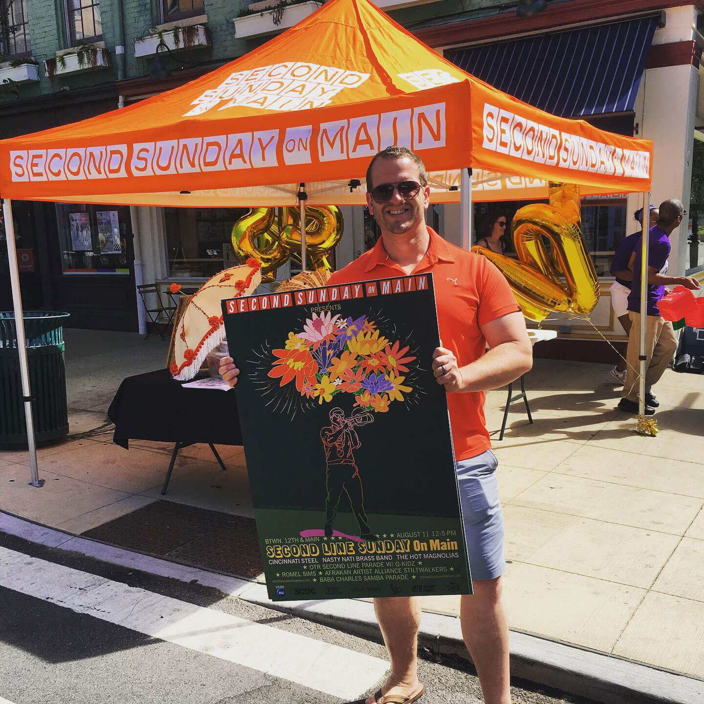 Marketing at Second Sundays on Main City Flea Event