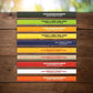 Variety of colors and imprints shown on custom carpenter pencils promotional writing implements by curative printing