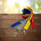 Display of color and clasp options for lanyard promotional wellness & safety by curative printing