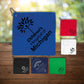 Logo imprint on solid color custom golf towels promotional golf by curative printing