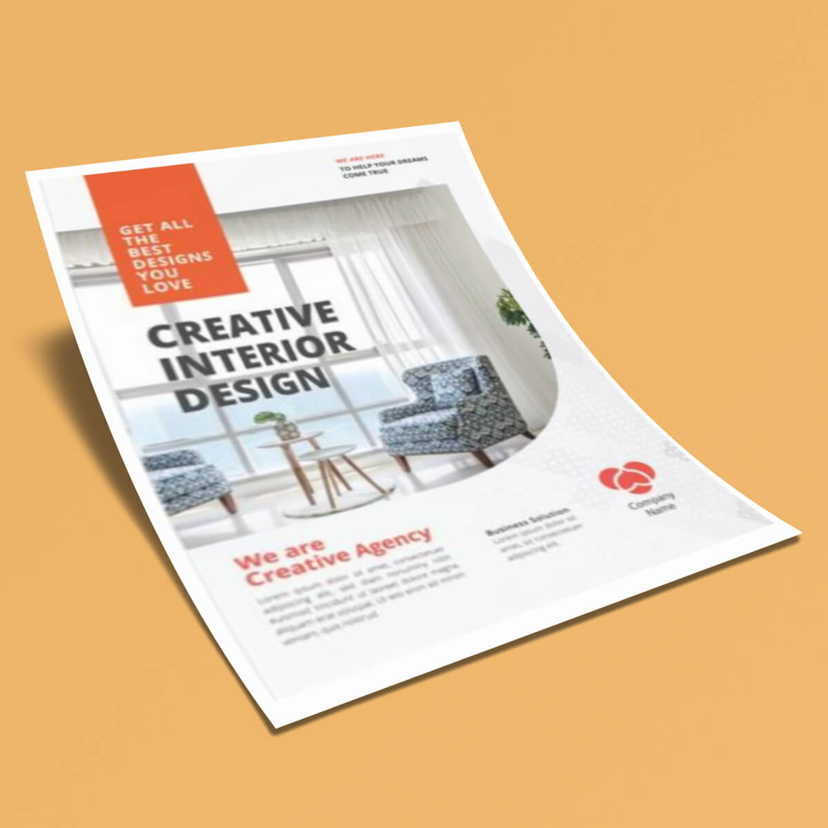 Design color copies printed by curative printing marketing