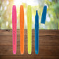 Capped thin highlighter colors with branding promotional writing implements by curative printing