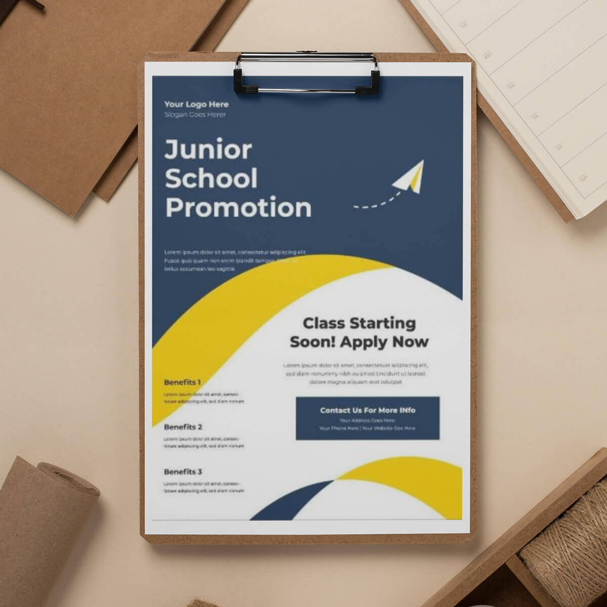 School color copies printed by curative printing marketing