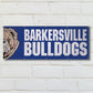 School mascot design vinyl banner and signs print by Curative Printing